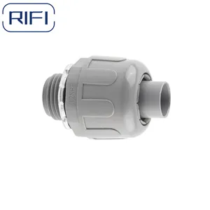 Liquid Tight Flexible Conduit Straight Connector Non-Metallic
